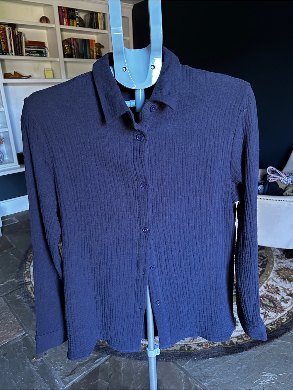 Nordstrom Women’s small Textured Button down Shirt